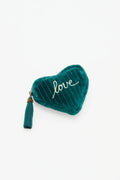 bolso heart velvet