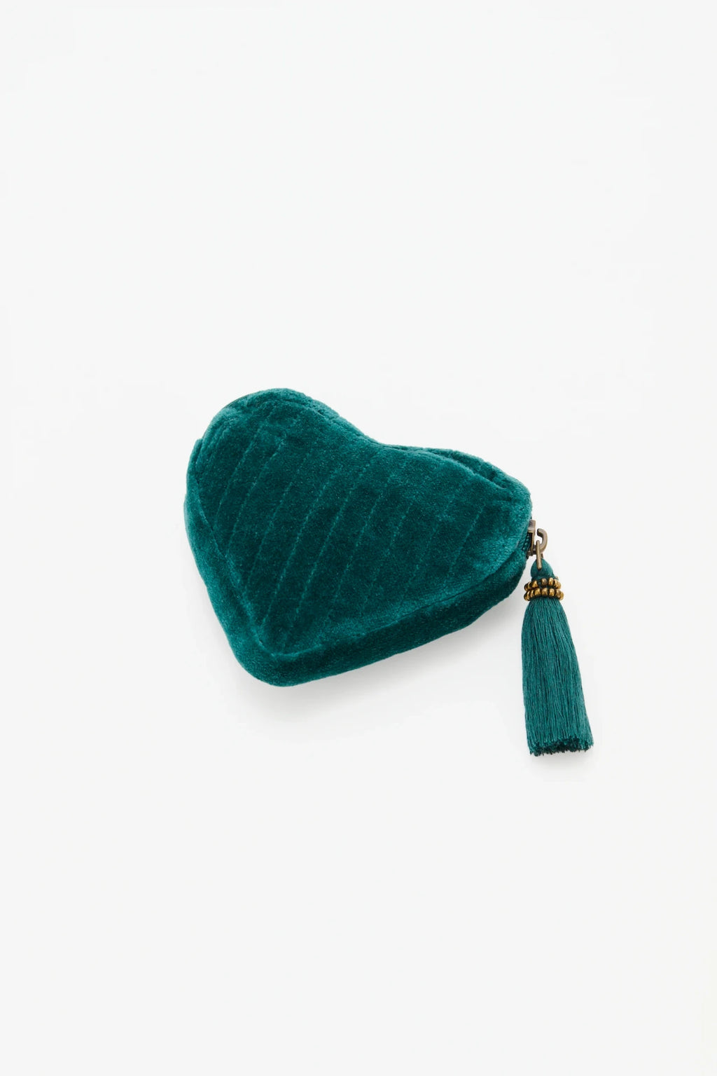 bolso heart velvet