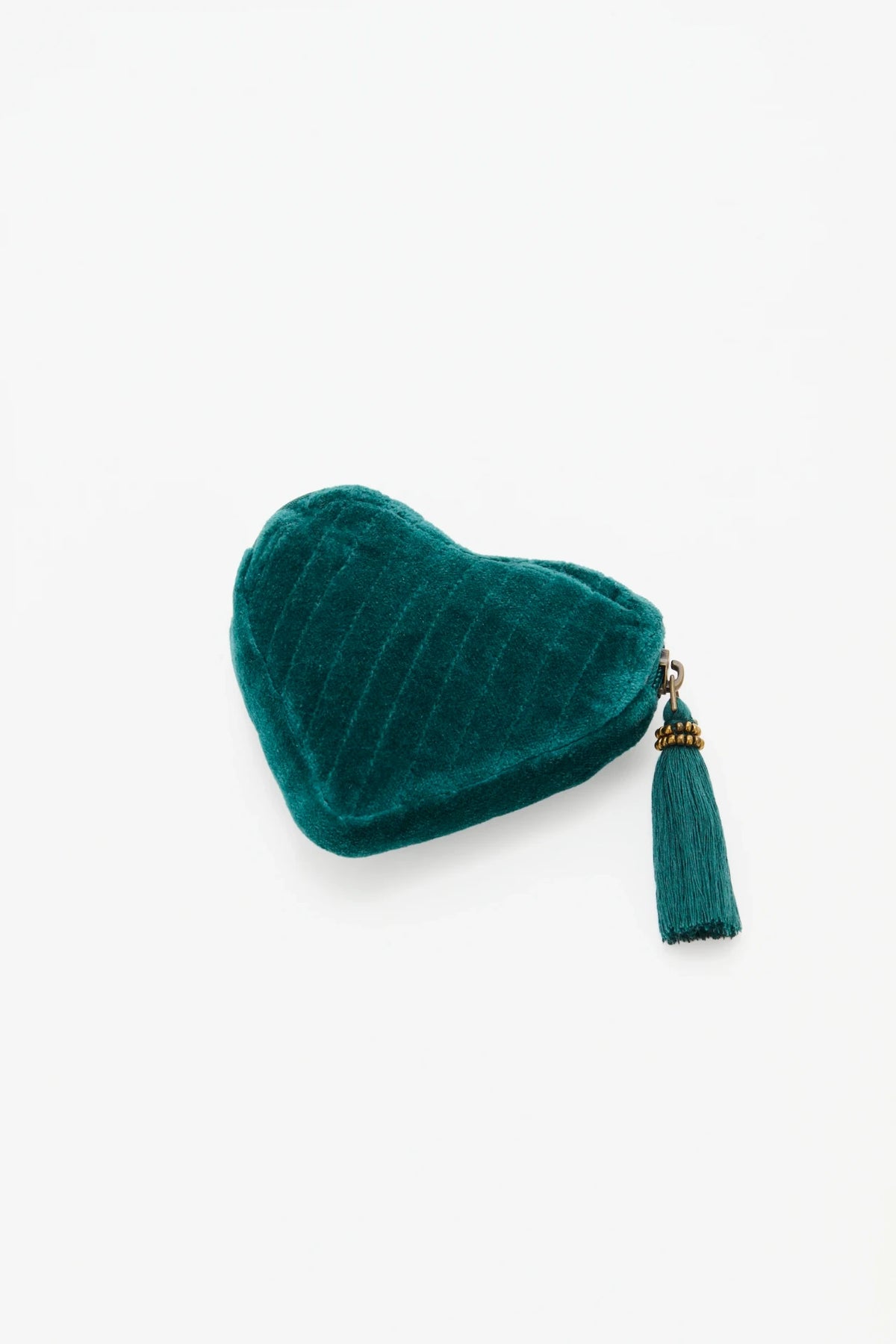 bolso heart velvet
