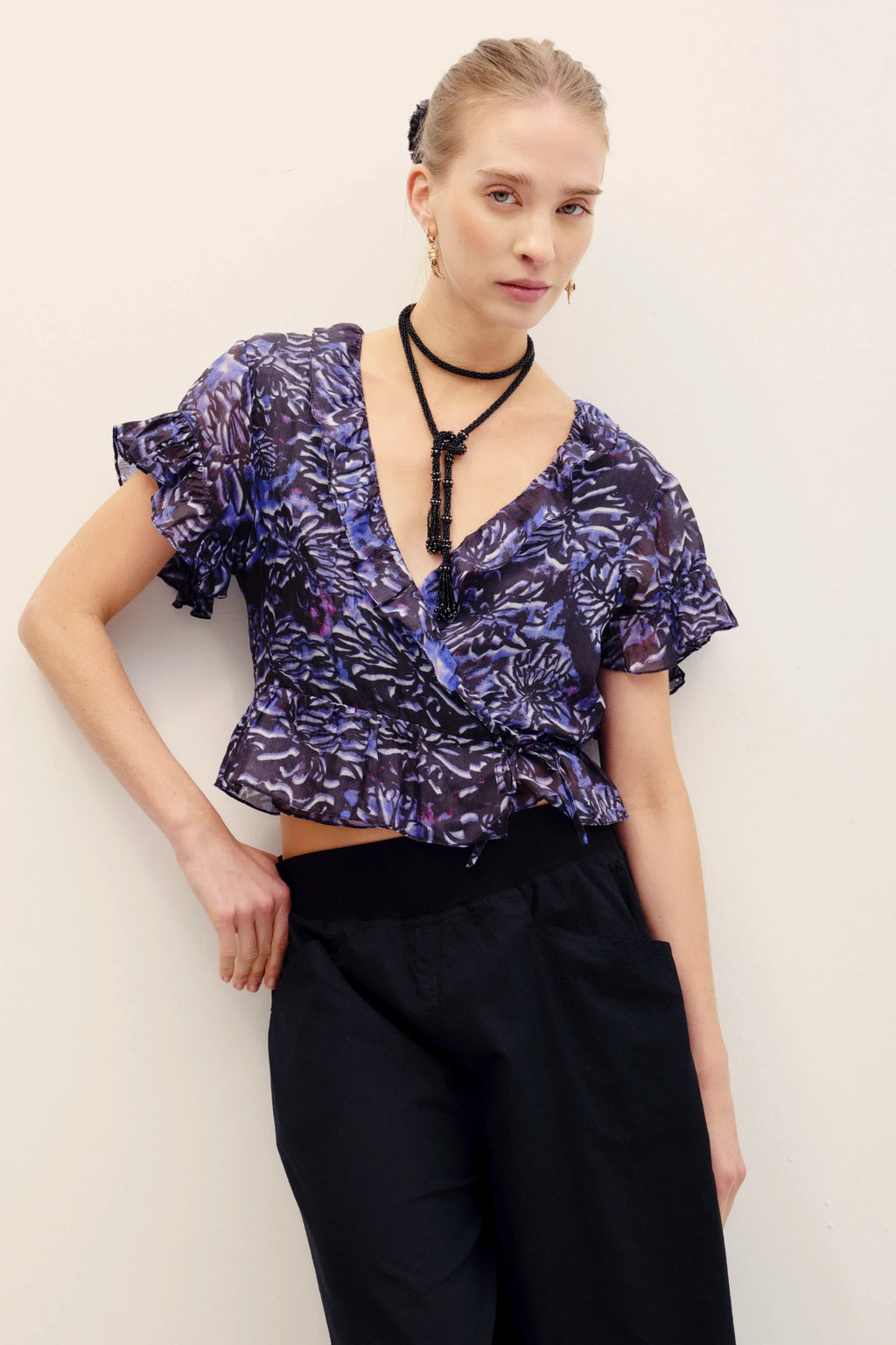 camisa crop jaz