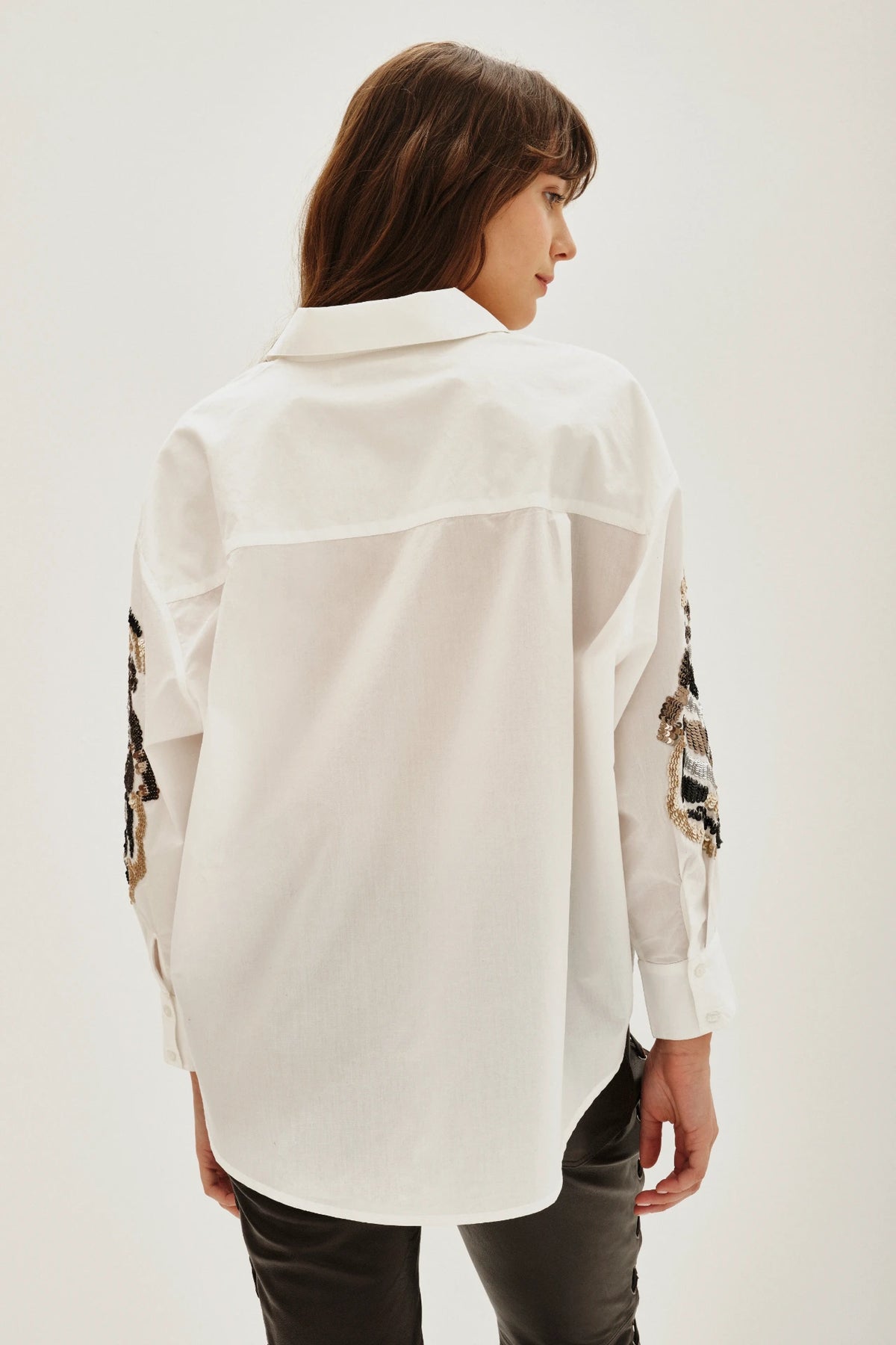 camisa elodie sunflower