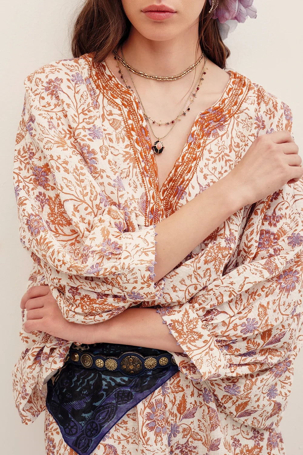 camisa linar poe