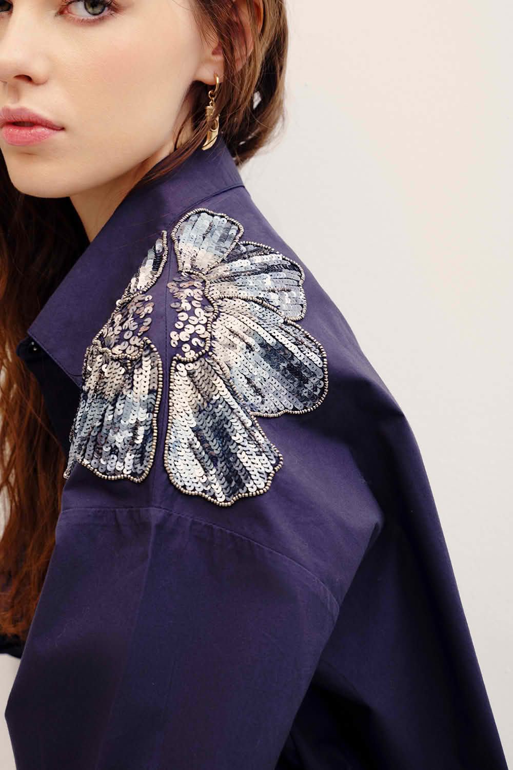 camisa louise flowers