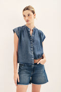 camisa meli tencel