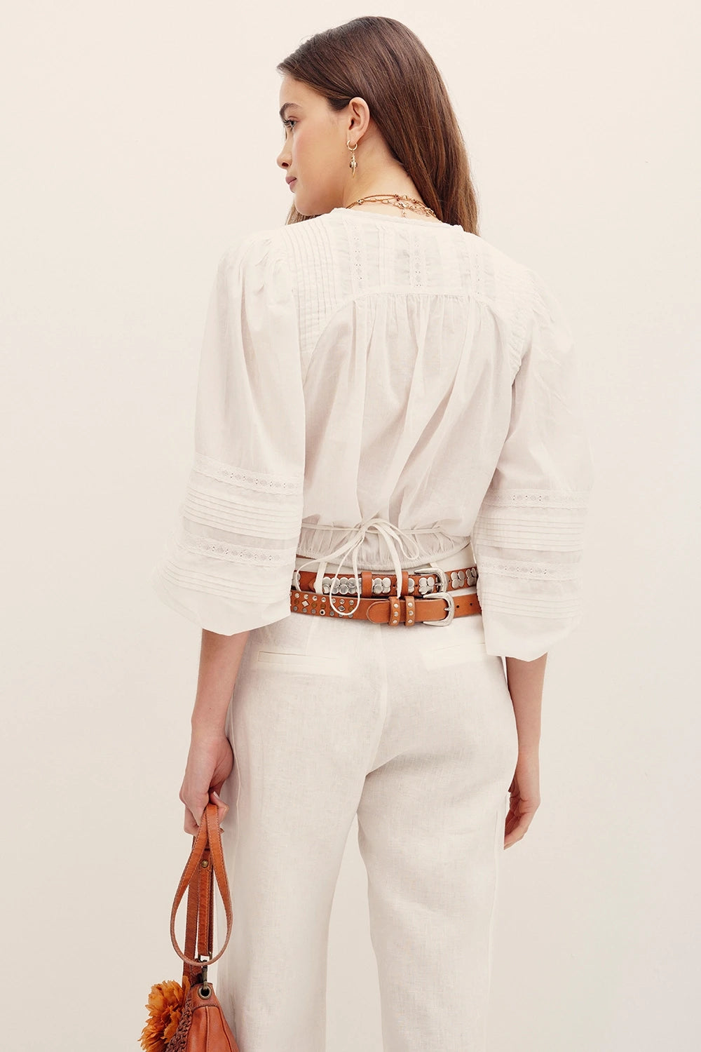 camisa wrap francine